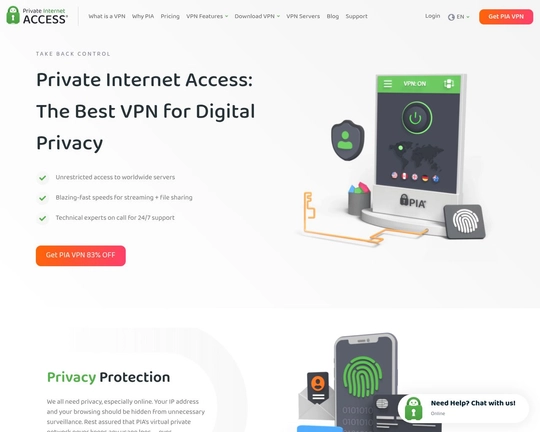 Private Internet Access (PIA VPN)
